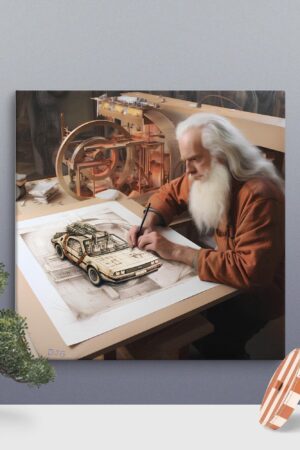 early sketch of a chronowagen