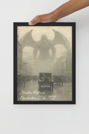 cthulhu's return frames photographic paper (12x16)