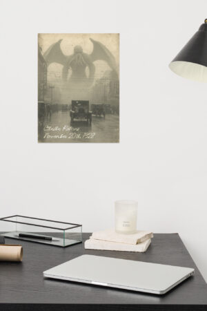 cthulhu's return photographic poster (12x16)