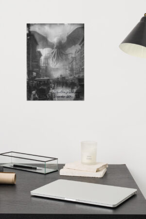 cthulhu's rampage photographic paper (12x16)