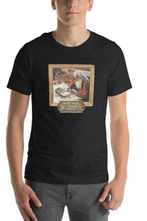 early sketch of a chronowagen t shirt (mens)