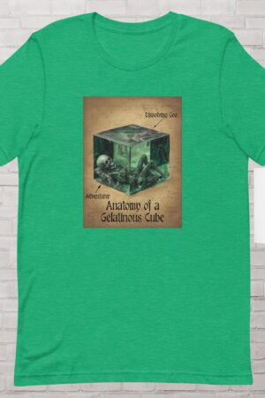 anatomy of a gelatinous cube comic con edition