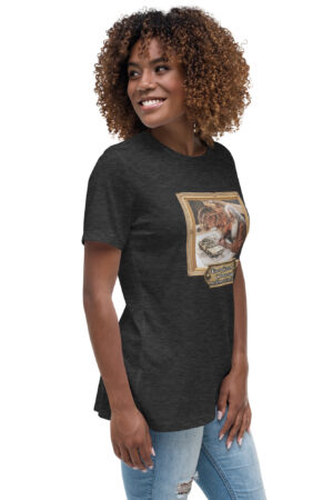 early sketch of a chronowagen t shirt (womens)