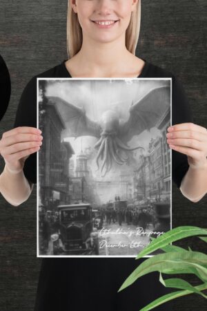 cthulhu's rampage photographic paper (12x16)