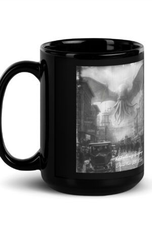 cthulhu's rampage on a mug