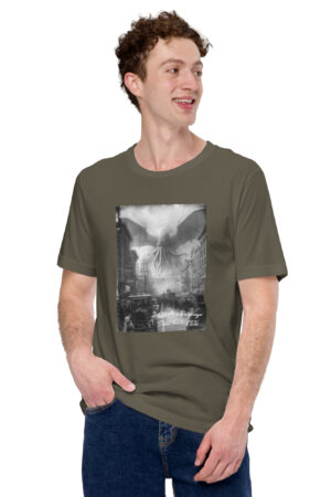 cthulhu's rampage t shirt (mens)